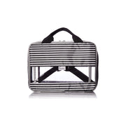 Simplily Co. Carry-on Underseat Shoulder Bag | Black Quilted